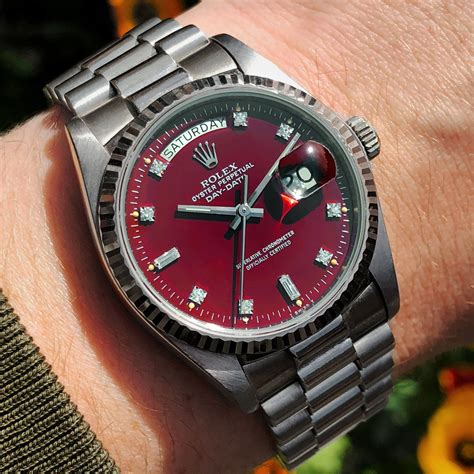 rolex day-date 2019 quadrante stella|rolex 3055 day date.